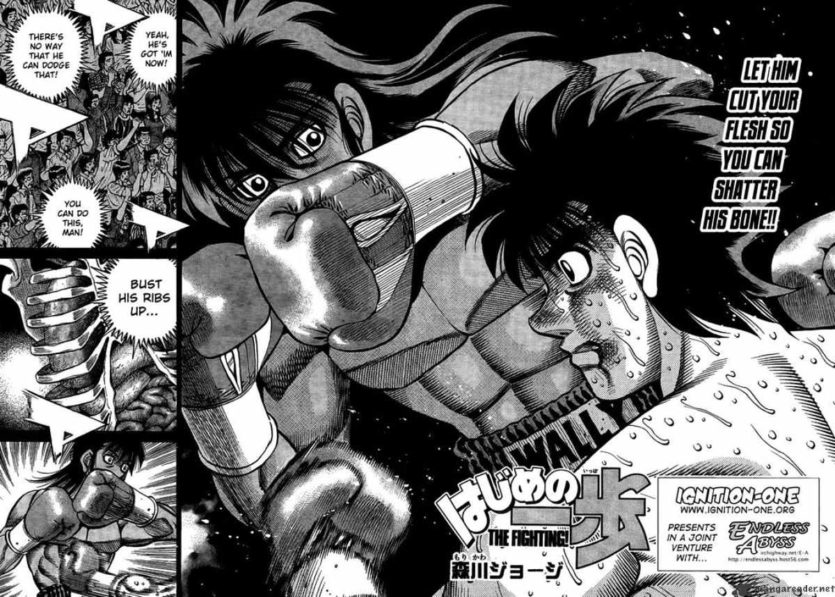 Hajime no Ippo: Fighting Spirit, Chapter 880 image 02